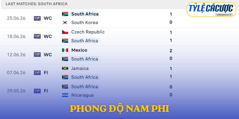 Phong độ Nam Phi