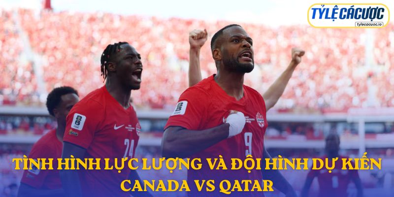 Thông tin đội hình dự kiến Canada vs Qatar