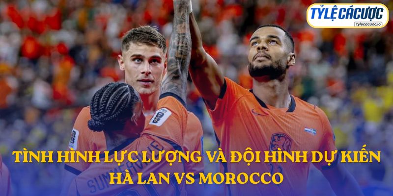 Thông tin đội hình dự kiến Hà Lan vs Morocco