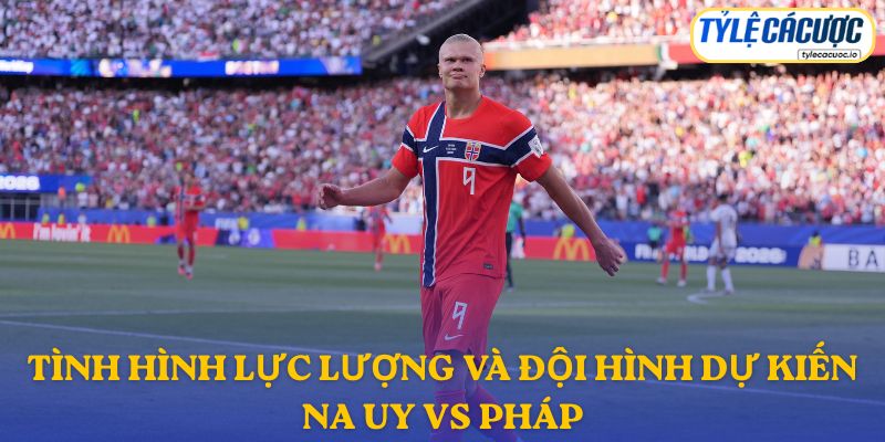 Thông tin đội hình dự kiến Na Uy vs Pháp