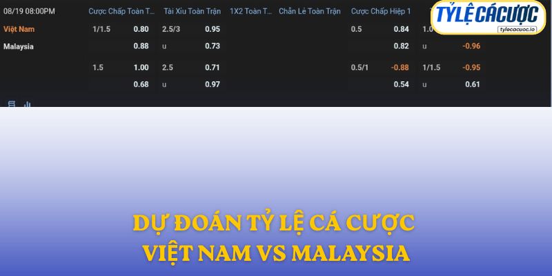 Soi kèo nhà cái Việt Nam vs Malaysia – dự đoán từ chuyên gia