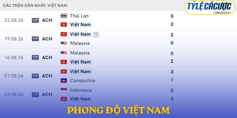 Phong độ Việt Nam